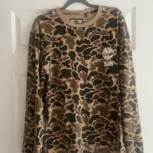 Kith x Timberland Classic L/S Tee Duck Camo Preowned